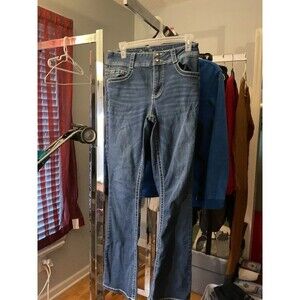 Size 6 curvy Copper flare jeans